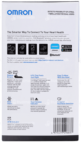 Omron White Hem 7361t Blood Pressure Monitor 1