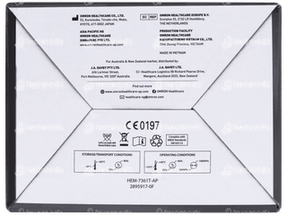 Omron White Hem 7361t Blood Pressure Monitor 1