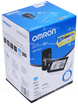 Omron White Hem 7361t Blood Pressure Monitor 1