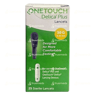 Onetouch Delica Plus 30 G Lancets 25