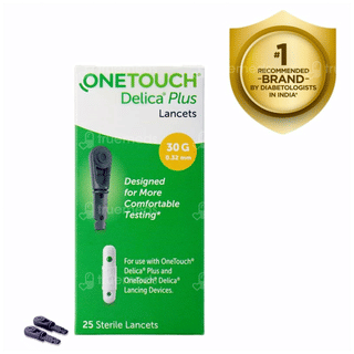 Onetouch Delica Plus 30g Lancets 25