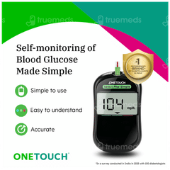 Onetouch Select Plus Simple Glucometer With 10 Strips Free Kit 1 Onetouch Select Plus Simple Glucometer With 10 Strips Free Kit 1