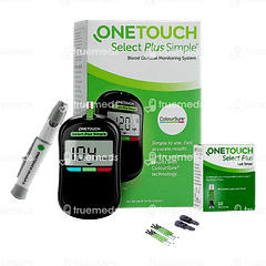 One Touch Select Plus Simple Glucometer With 10 Strips Free Kit 1