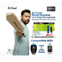 Dr Trust Usa Gold Standard Glucometer 50 Test Strips Plus 50 Lancets 1