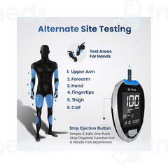 Dr Trust Usa Gold Standard Glucometer 50 Test Strips Plus 50 Lancets 1