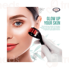 Crescent Derma Roller 1.0 Mm Black 1