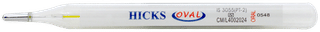 Hicks Oval Clinical Thermometer 1