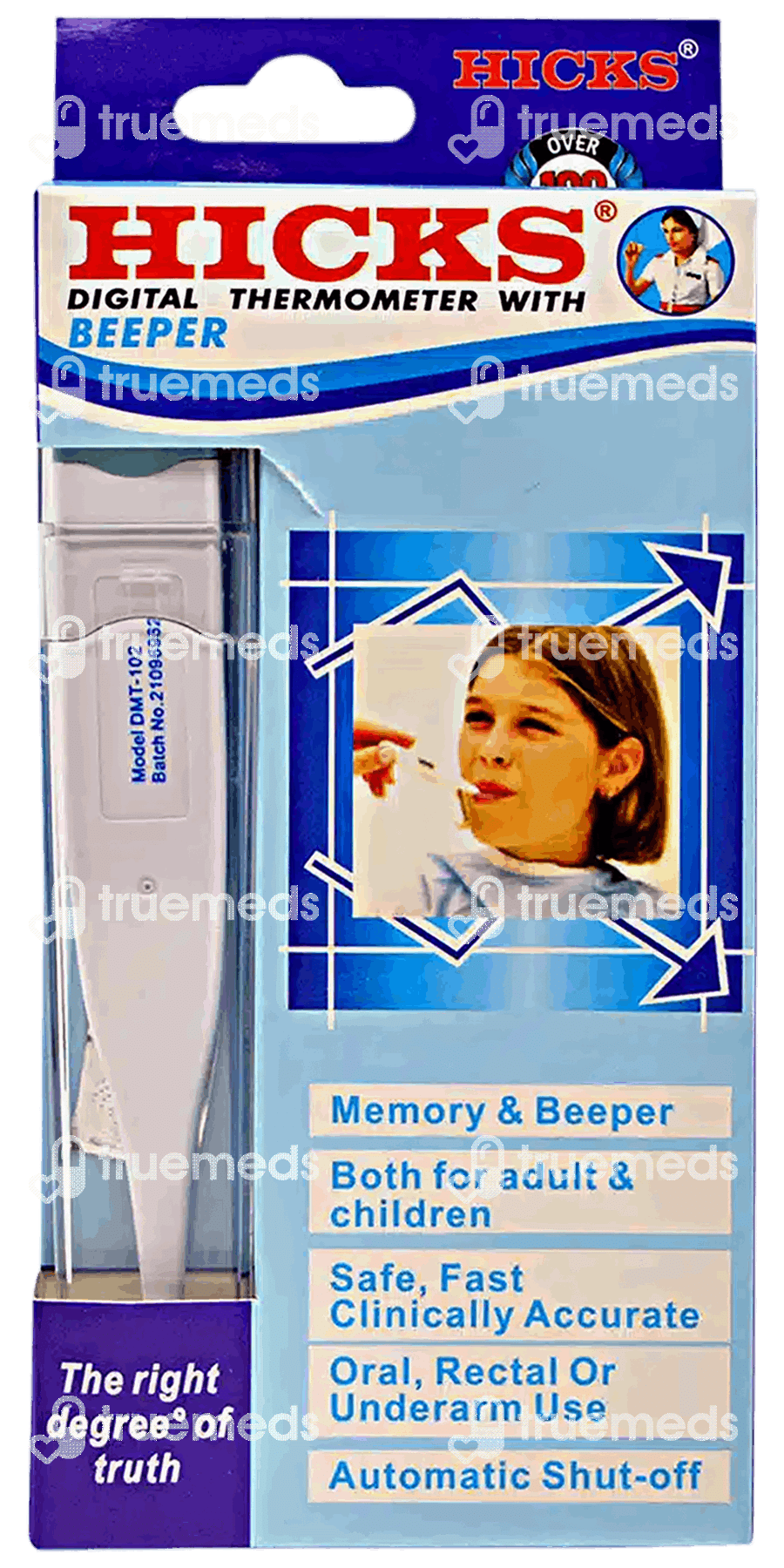 Hicks Dmt 102 With Beep Thermometer 1 Uses, Side Effects, Dosage