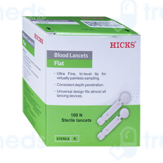 Hicks Flat Blood Sterile Lancets 100
