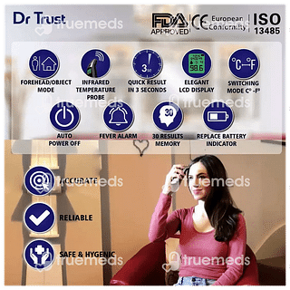 Dr Trust Usa Infra Red Forehead Temporal Artery 603 Thermometer 1