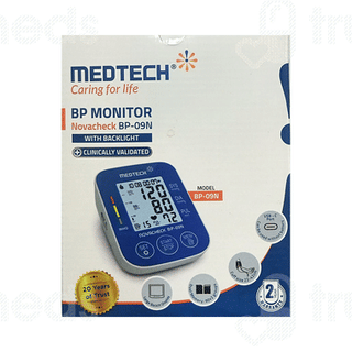 Medtech Bp 09n Novacheck With Backlight Bp Monitor 1
