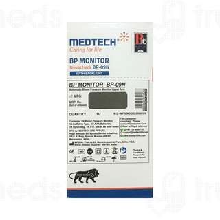 Medtech Bp 09n Novacheck With Backlight Bp Monitor 1