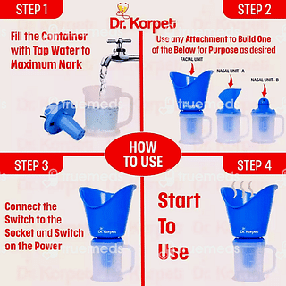 Dr. Korpet 3 In 1 Steamer Cum Vaporizer 1