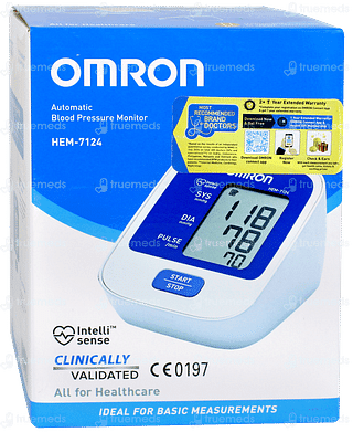 Omron Hem 7124 Automatic Blood Pressure Monitor 1