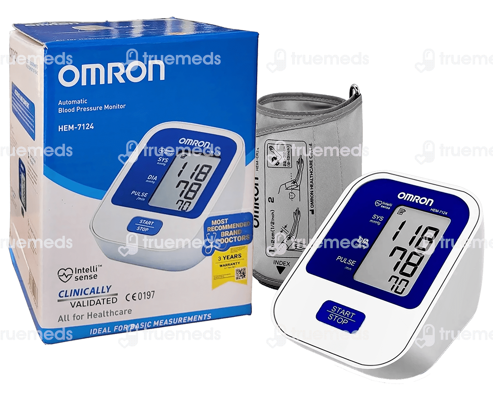 OMRON Automatic Blood Pressure Monitor (BP) Model HEM-7124