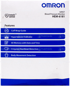 Omron Hem 6181 Wrist Blood Pressure Monitor 1