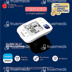 Omron Hem 6181 Wrist Blood Pressure Monitor 1