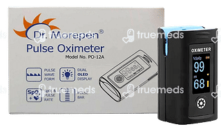 Dr Morepen Po 12a Black Pulse Oximeter 1