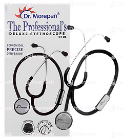 Dr Morepen The Professionals St01 Deluxe Stethoscope 1