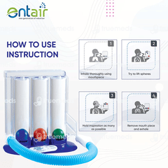 Entair 3 Ball Respiratory Exerciser 1