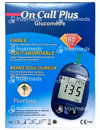 On Call Plus Glucometer Kit With 10 Free Strips From Acon Usa 1