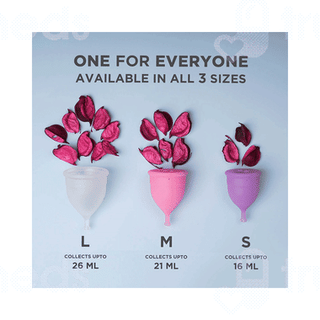 Pee Safe Reusable Menstrual Cup With Medical Grade Silcone For Women Large