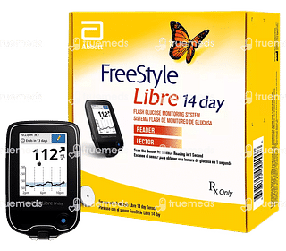 Freestyle Libre Reader Flash Glucose Monitoring System Glucometer Kit 1