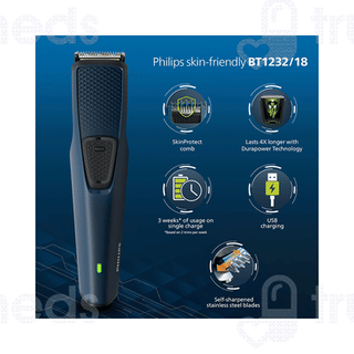 Philips Bt1232/18 Skin Protect Beard Trimmer 1