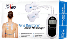 Dr Physio Electrical Nerve Stimulation Pulse Digital Massager White Machine 1