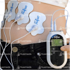 Dr Physio Electrical Nerve Stimulation Pulse Digital Massager White Machine 1