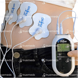 Dr Physio Electrical Nerve Stimulation Pulse Digital Massager White Machine 1