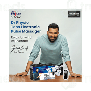 Dr Physio Electrical Nerve Stimulation Pulse Digital Massager White Machine 1