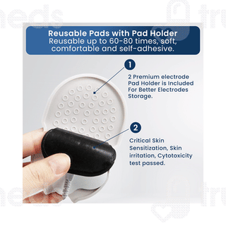 Dr Physio Electrical Nerve Stimulation Pulse Digital Massager White Machine 1