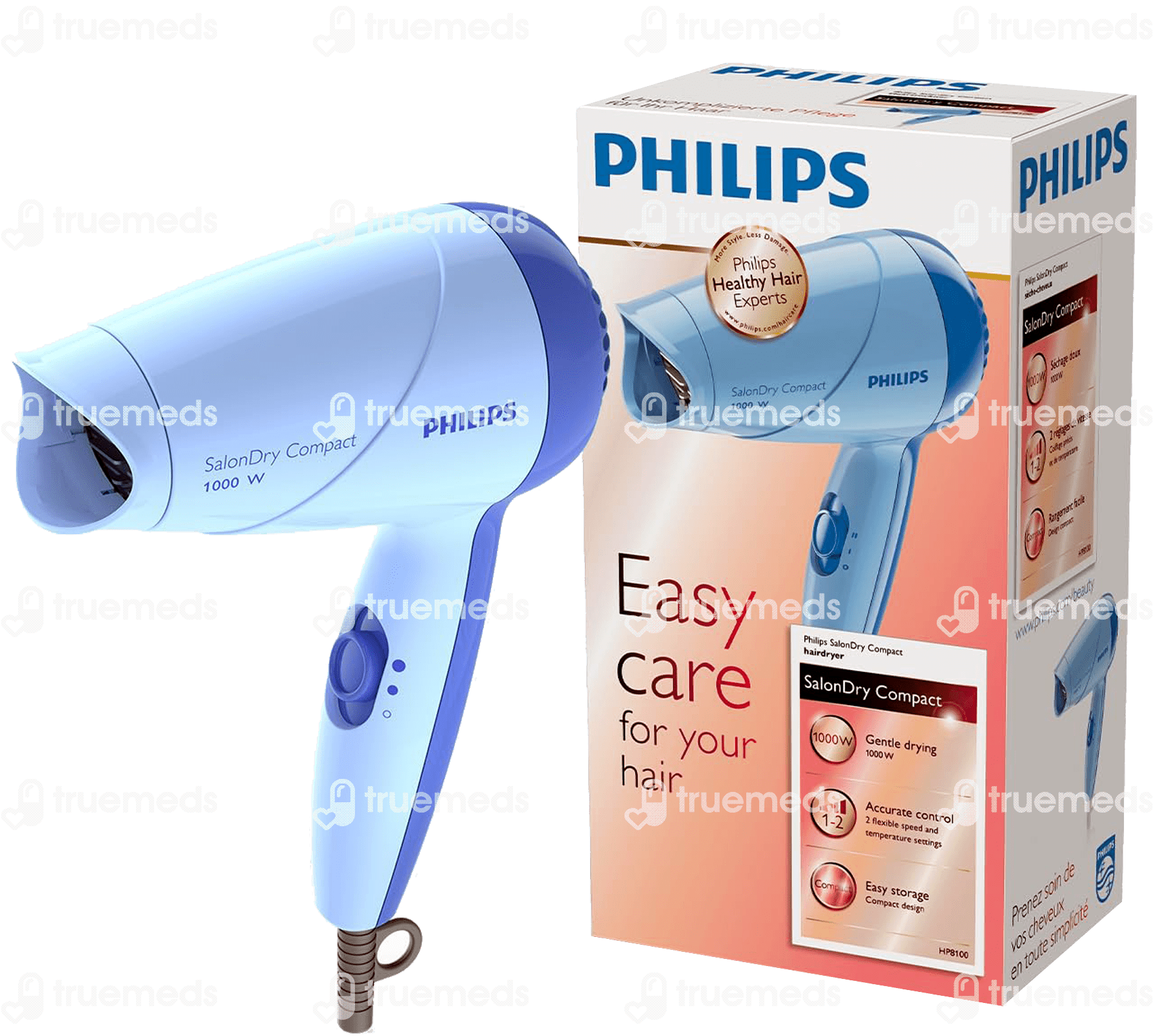 Philips Hp 810060 Hair Dryer Blue Uses, Side Effects, Dosage