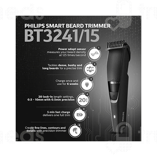 Philips Bt 3241/15 Smart Beard Trimmer 1