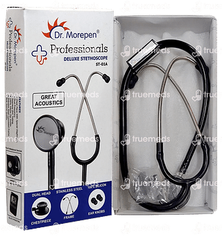 Dr Morepen St01a Deluxe Stethoscope 1