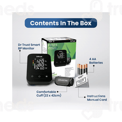 Dr Trust Smart 101 Black Blood Pressure Monitor 1