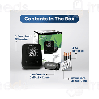 Dr Trust Smart 101 Black Blood Pressure Monitor 1