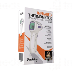 Vandelay Cqr T800 Contactless And Hygienic Infra Red Thermometer 1