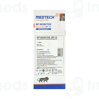 Medtech Bp 12 Novacheck With Backlight Bp Monitor 1