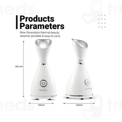Vandelay Vfs950 Facial Nano White Steamer 1 Vandelay Vfs950 Facial Nano White Steamer 1