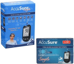 Accusure Simple Blood Glucose Monitoring System 1 Accusure Simple Blood Glucose Monitoring System 1