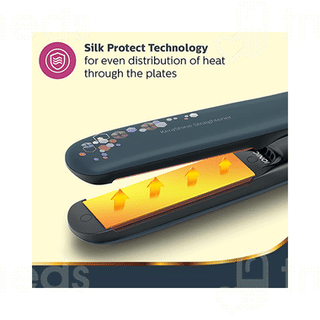 Philips Bhs397/40 Kerashine Titanium Straightener Silk Protect Technology 1