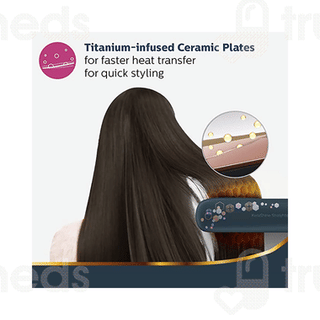 Philips Bhs397/40 Kerashine Titanium Straightener Silk Protect Technology 1