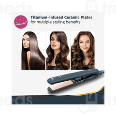 Philips Bhs397/40 Kerashine Titanium Straightener Silk Protect Technology 1 Philips Bhs397/40 Kerashine Titanium Straightener Silk Protect Technology 1