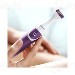 Philips Brt383/15 Essential Bikini Trimmer Purple Or White 1