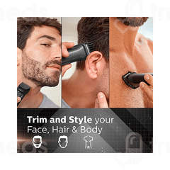 Philips Mg3710/65 9 In 1 Multi Grooming Kit Black 1 Philips Mg3710/65 9 In 1 Multi Grooming Kit Black 1