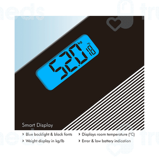 Healthsense Dura Glass Ps 115 Black Digital Weighing Machine 1