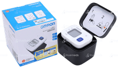 Omron Hem 6161 White Fully Automatic Wrist Blood Pressure Monitor Machine 1