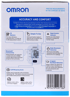 Omron Hem 7143t1 A Digital Blood Pressure Monitor Machine 1